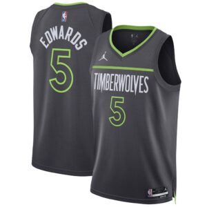 Anthony Edwards Minnesota Timberwolves Jordan Brand Unisex Swingman Jersey - Statement Edition