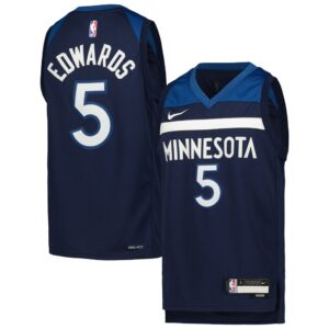 Anthony Edwards Minnesota Timberwolves Nike Youth Swingman Jersey - Icon Edition