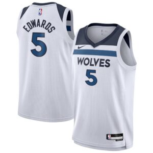 Anthony Edwards Minnesota Timberwolves Nike Youth Swingman Jersey - Association Edition