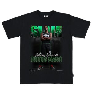 Anthony Edwards Minnesota Timberwolves SLAM Unisex Cover T-Shirt