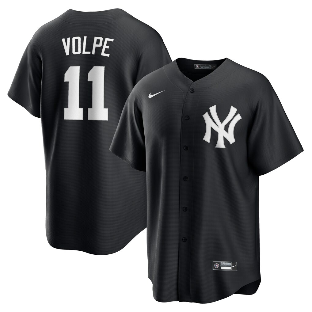 Anthony Volpe New York Yankees Nike Fashion Replica Player Jersey