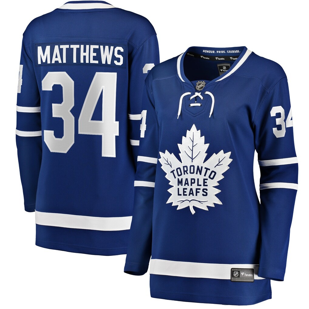 Auston Matthews Toronto Maple Leafs Fanatics Women’s Home Breakaway Jersey