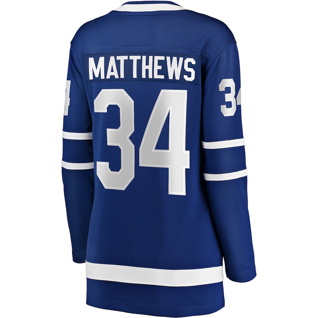 Auston Matthews Toronto Maple Leafs Fanatics Women’s Home Breakaway Jersey