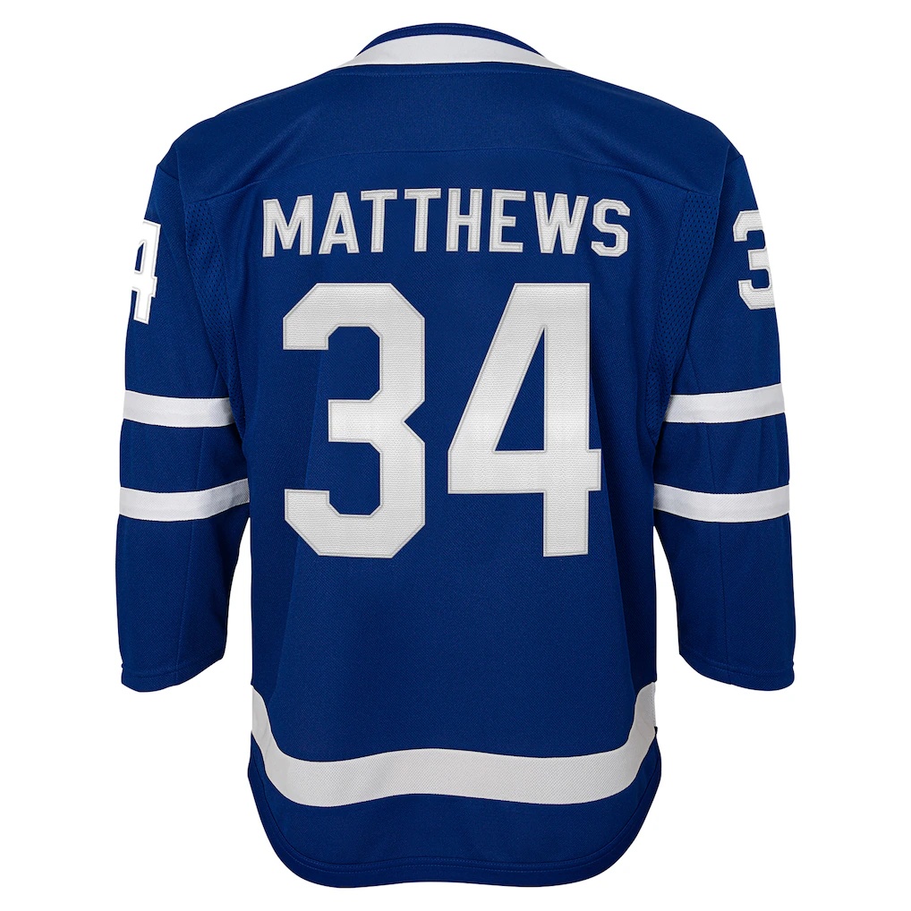 Auston Matthews Toronto Maple Leafs Youth Home Premier Player Jersey