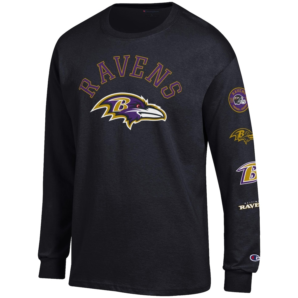 Baltimore Ravens Champion Seal Long Sleeve T-Shirt