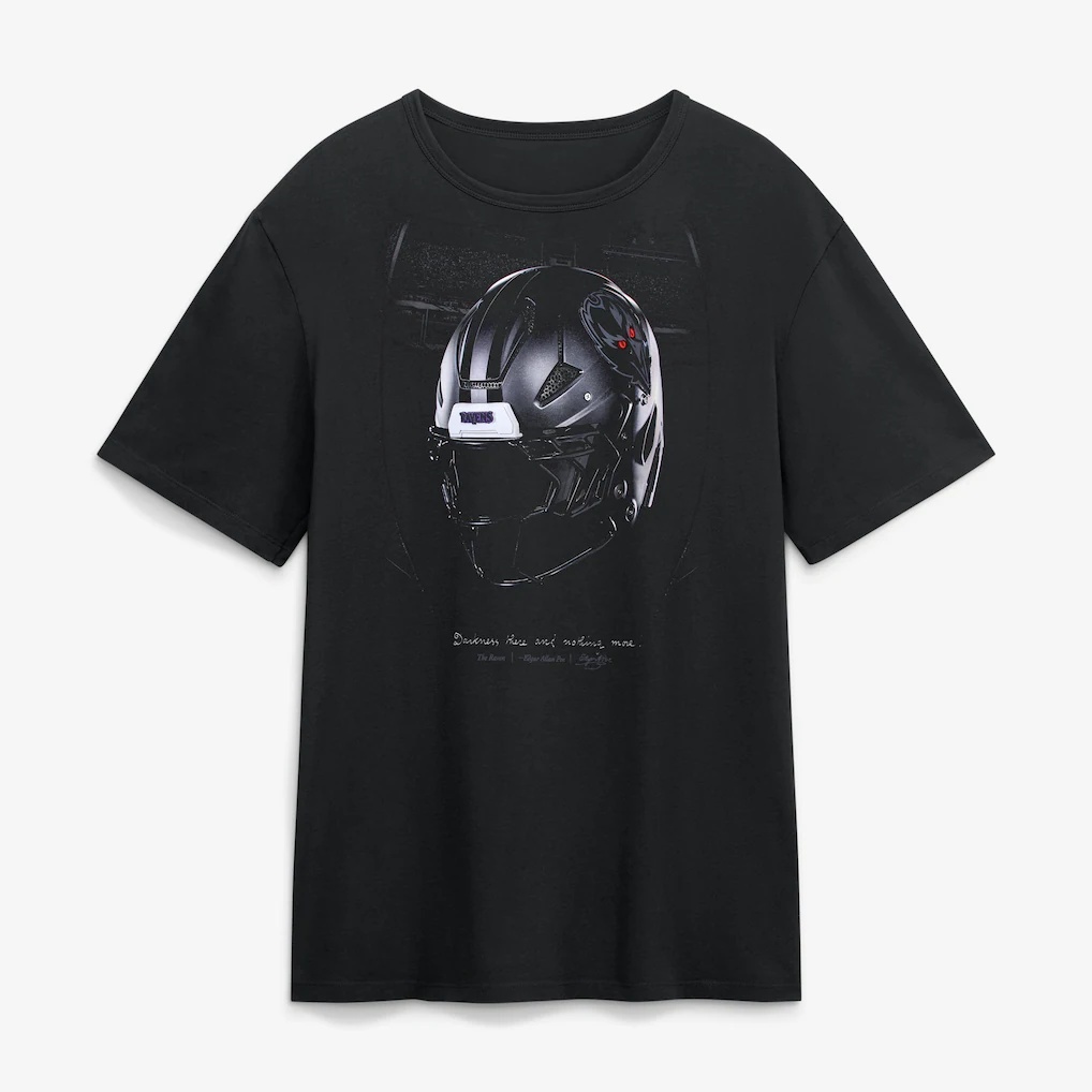 Baltimore Ravens Helmet Quote T-Shirt