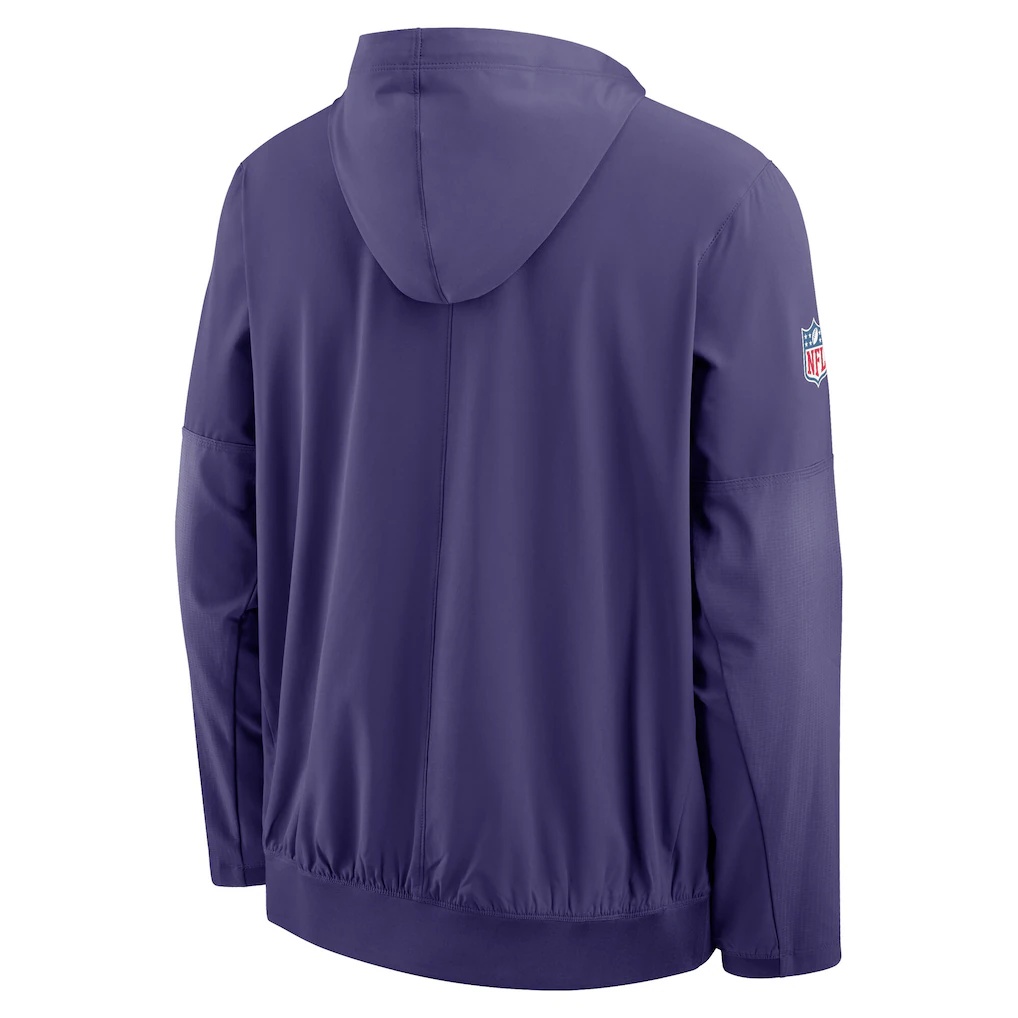 Baltimore Ravens Nike Alt Anorak Half-Zip Hooded Jacket