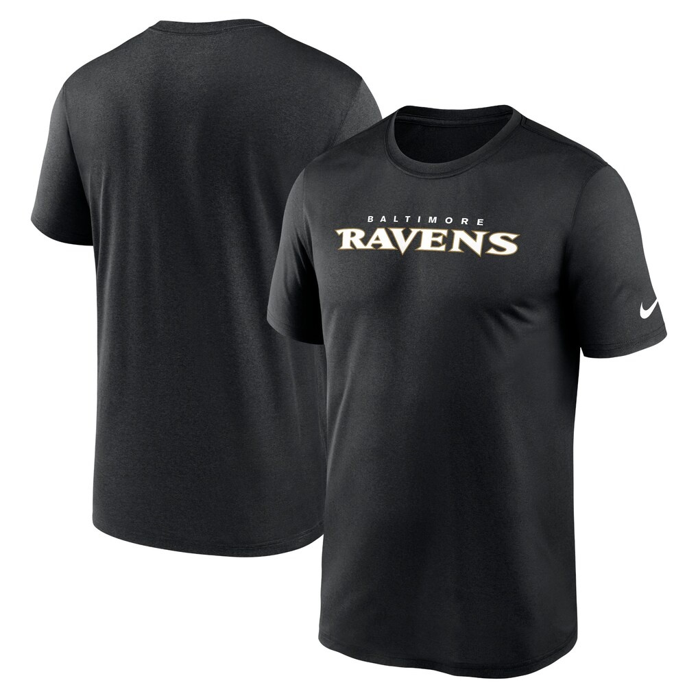 Baltimore Ravens Nike Primetime Legend Wordmark Dri-FIT T-Shirt