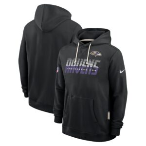 Baltimore Ravens Nike Sideline Standard Issue Dri-FIT Hoodie