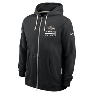 Baltimore Ravens Nike Sideline Standard Issue Utility Player Dri-FIT Full-Zip Hoodie