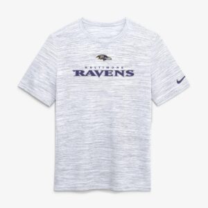 Baltimore Ravens Nike Velocity Endurance Run Dri-FIT T-Shirt - Ash