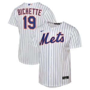 Bo Bichette New York Mets Nike Youth Home Replica Jersey