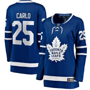 Brandon Carlo Toronto Maple Leafs Fanatics Women's Home Breakaway Player Jersey