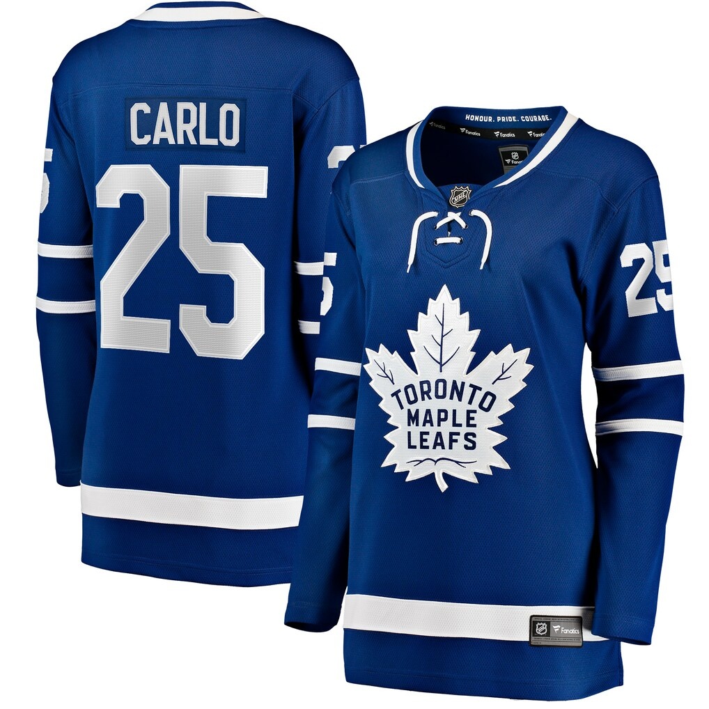 Brandon Carlo Toronto Maple Leafs Fanatics Women’s Home Breakaway Player Jersey