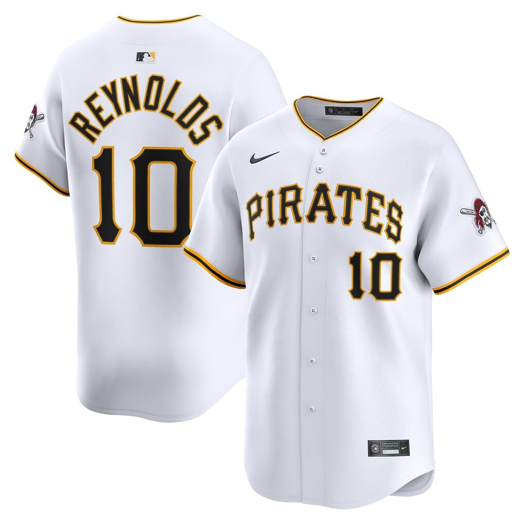 Bryan Reynolds Pittsburgh Pirates Nike Home Limited Player Jersey