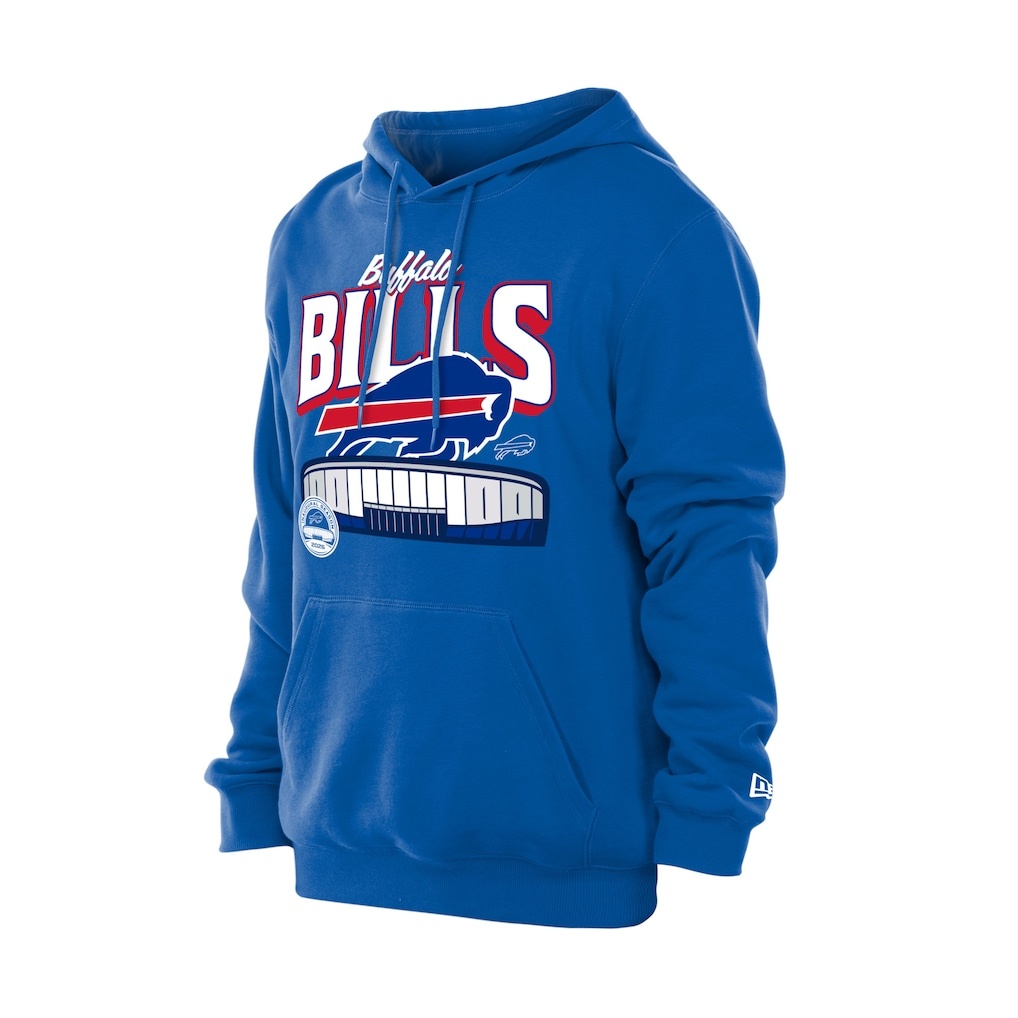 Buffalo Bills New Era Inaugural Season Pullover Hoodie – Royal