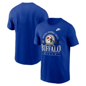 Buffalo Bills Nike Rewind Essential T-Shirt - Royal