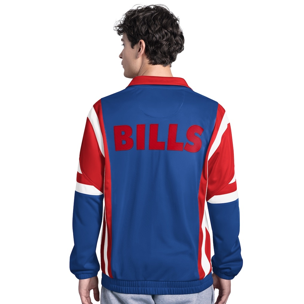 Buffalo Bills Starter Contender Vintage Logo Full-Zip Track Jacket – Royal