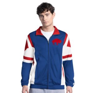 Buffalo Bills Starter Contender Vintage Logo Full-Zip Track Jacket - Royal