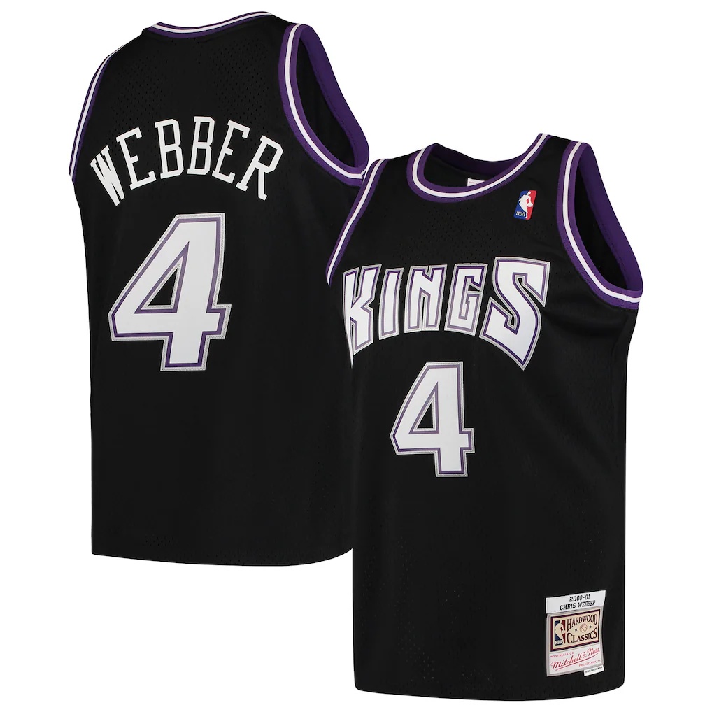 Chris Webber Sacramento Kings Mitchell & Ness 2000/01 Hardwood Classics Swingman Jersey