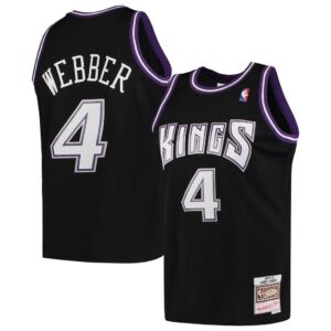 Chris Webber Sacramento Kings Mitchell & Ness 2000/01 Hardwood Classics Swingman Jersey