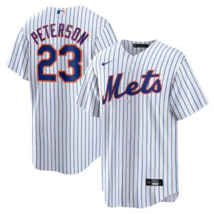 David Peterson New York Mets Nike Home Replica Jersey