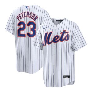 David Peterson New York Mets Nike Home Replica Jersey