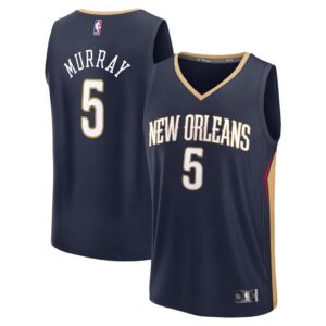 Dejounte Murray New Orleans Pelicans Fanatics Fast Break Replica Player Jersey - Icon Edition