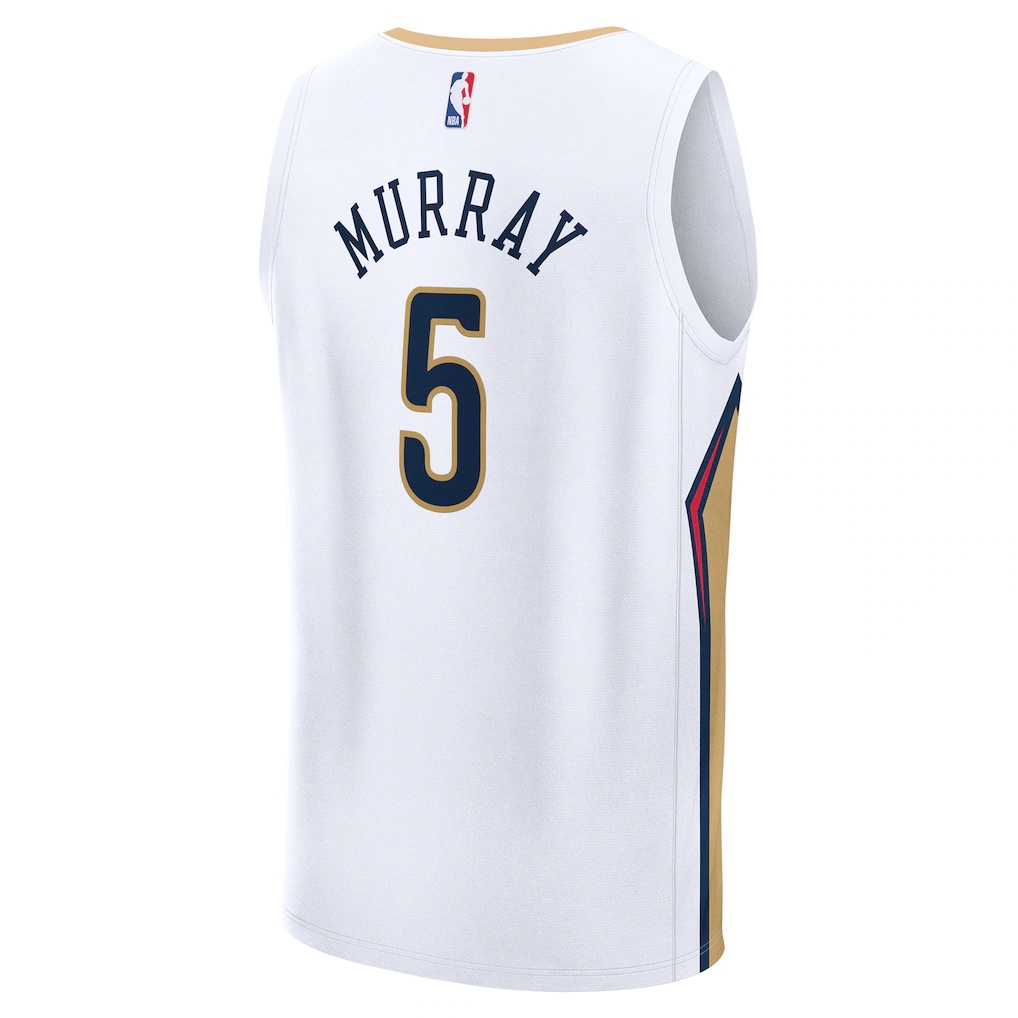 Dejounte Murray New Orleans Pelicans Fanatics Fast Break Replica Player Jersey – Association Edition