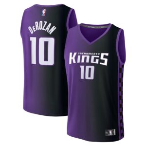 DeMar DeRozan Sacramento Kings Fanatics Fast Break Replica Jersey - Statement Edition