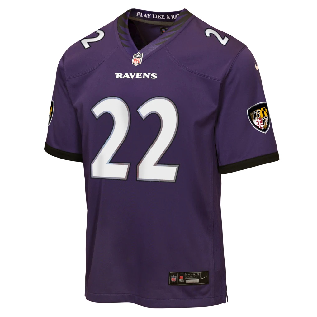 Derrick Henry Baltimore Ravens Nike Youth Game Jersey