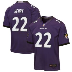 Derrick Henry Baltimore Ravens Nike Youth Game Jersey
