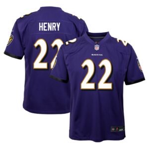 Derrick Henry Baltimore Ravens Nike Youth Game Jersey