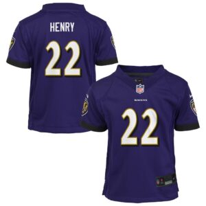 Derrick Henry Baltimore Ravens Nike Infant Team  Player Game Jersey