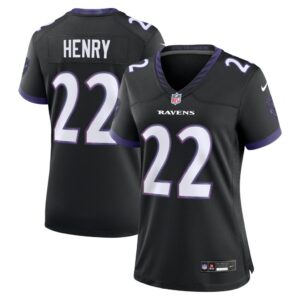 Derrick Henry Baltimore Ravens Nike Women's Team Game Jersey