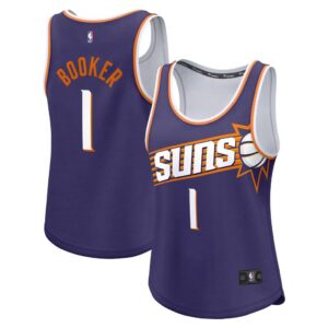 Devin Booker Phoenix Suns Fanatics Women's Fast Break Player Jersey - Icon Edition