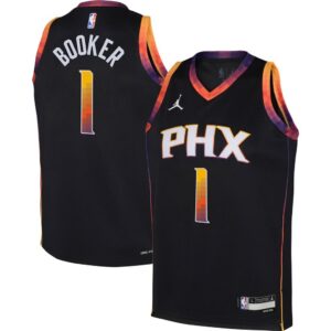 Devin Booker Phoenix Suns Jordan Brand Youth Swingman Jersey - Statement Edition