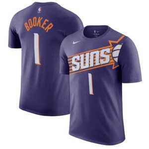 Devin Booker Phoenix Suns Nike Icon 2022/23 Name & Number T-Shirt