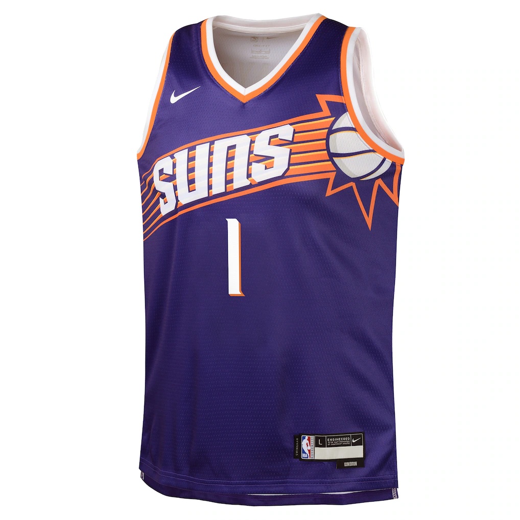 Devin Booker Phoenix Suns Nike Youth Swingman Jersey – Icon Edition