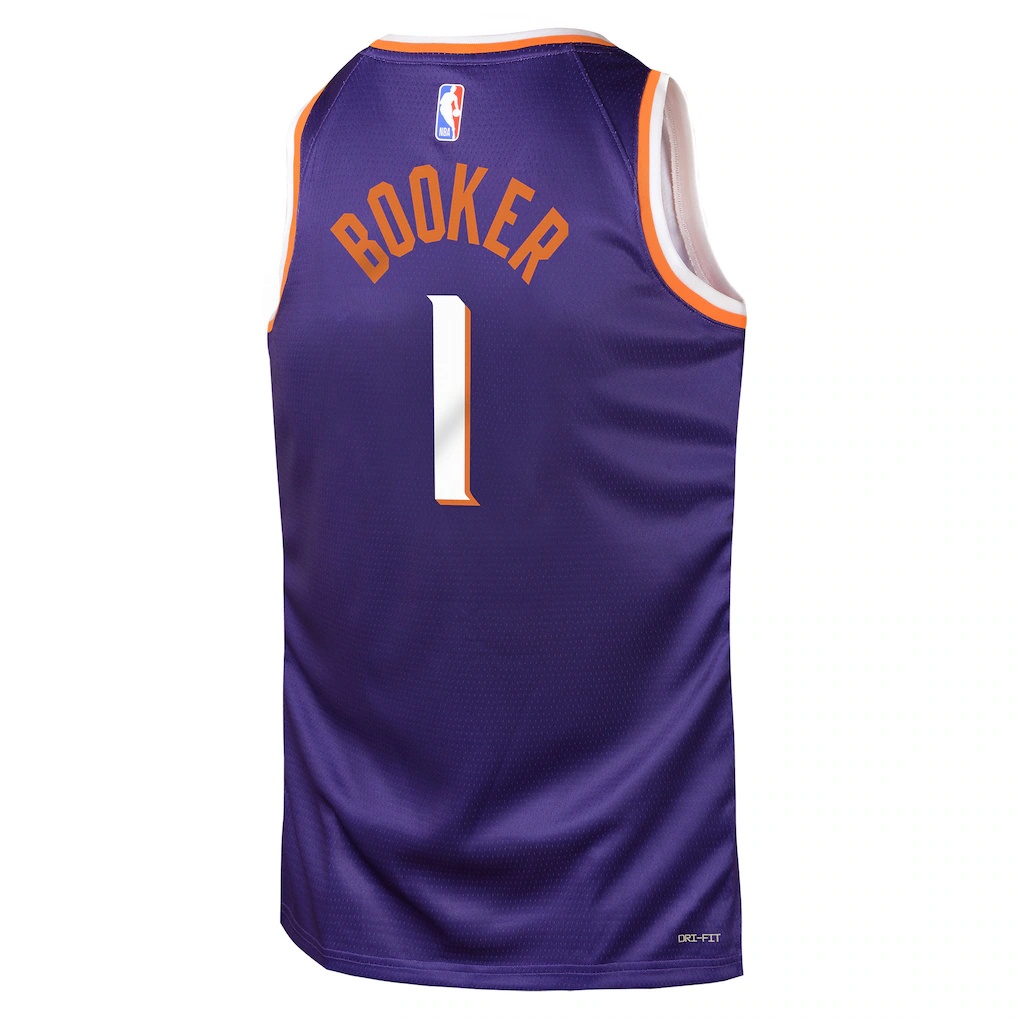 Devin Booker Phoenix Suns Nike Youth Swingman Jersey – Icon Edition