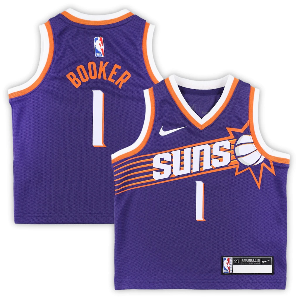 Devin Booker Phoenix Suns Nike Toddler Swingman Player Jersey – Icon Edition