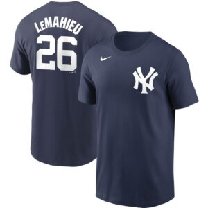 DJ LeMahieu New York Yankees Nike Name & Number T-Shirt