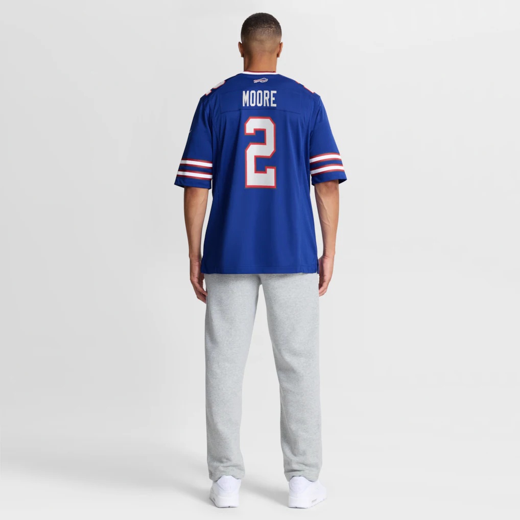 D.J. Moore Buffalo Bills Nike Game Jersey – Royal