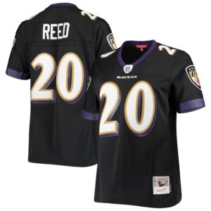 Ed Reed Baltimore Ravens Mitchell & Ness Women's Legacy Replica Team Jersey