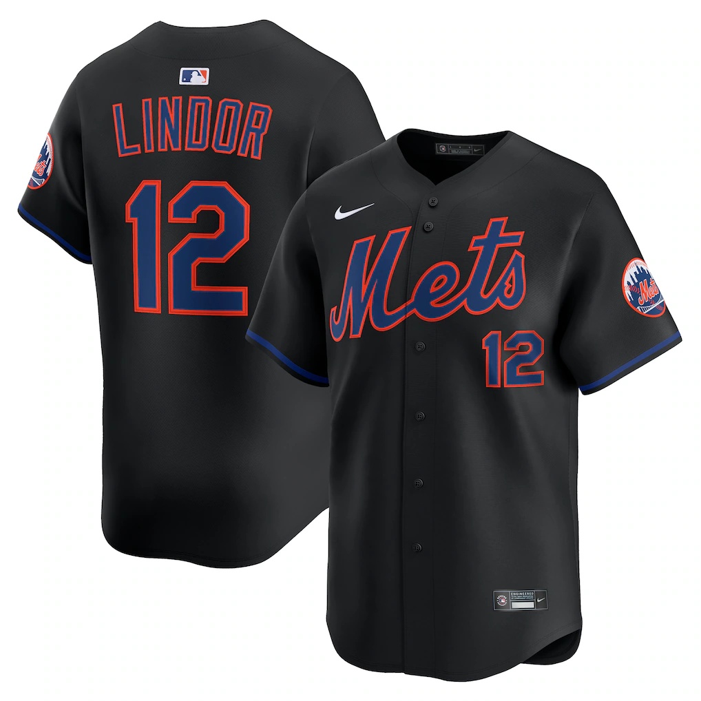 Francisco Lindor New York Mets Nike Alternate Limited Jersey