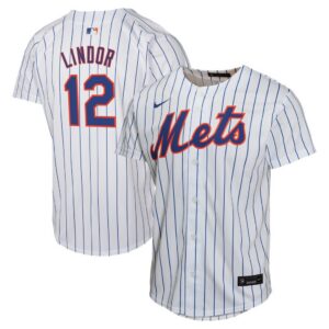 Francisco Lindor New York Mets Nike Youth Home Game Player Jersey