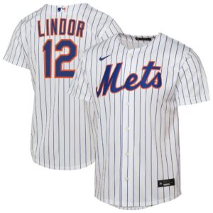 Francisco Lindor New York Mets Nike Youth Home Replica Player Jersey