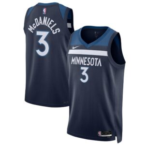 Jaden McDaniels Minnesota Timberwolves Nike Unisex Swingman Player Jersey - Icon Edition