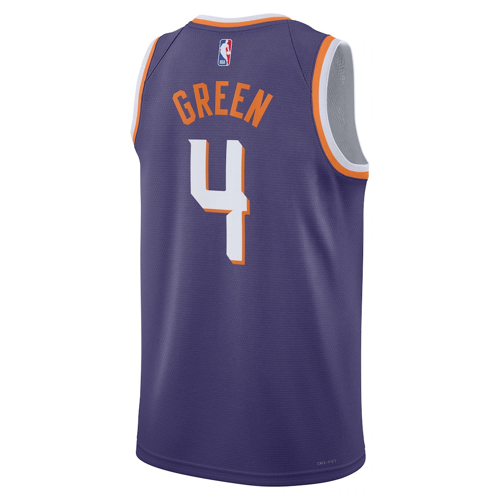 Jalen Green Phoenix Suns Nike Unisex Swingman Jersey – Purple – Icon Edition