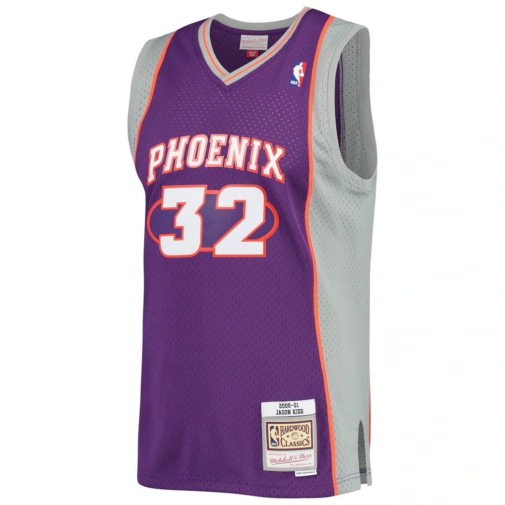 Jason Kidd Phoenix Suns Mitchell & Ness Big & Tall Hardwood Classics 2000/01 Swingman Jersey